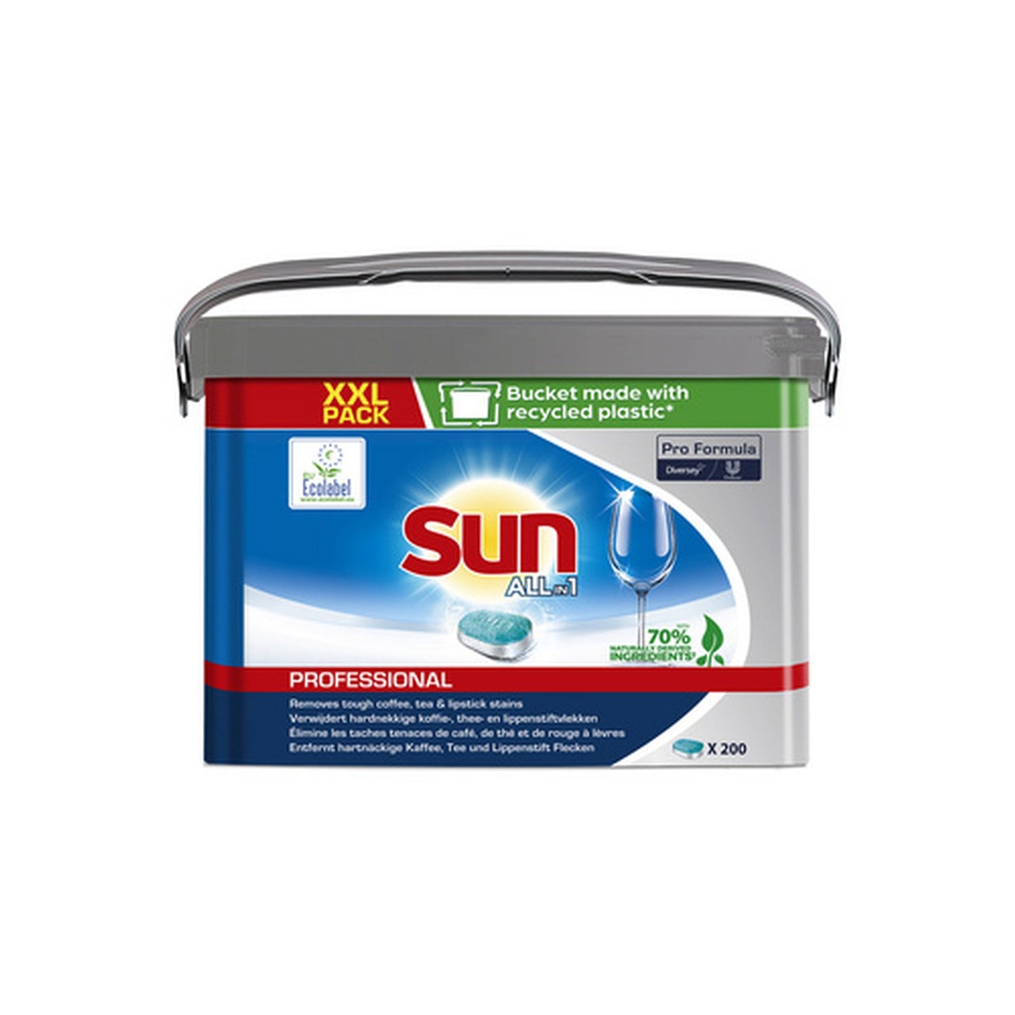 Sun Tablettes lave-vaisselle tout-en-1 professional