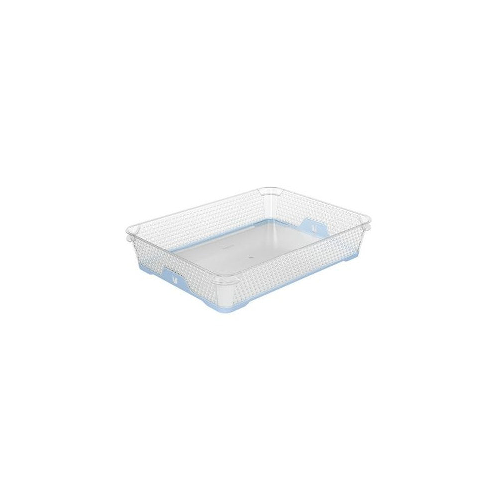 keeeper Corbeille de rangement "jonas", A5, PP, nordic-blue