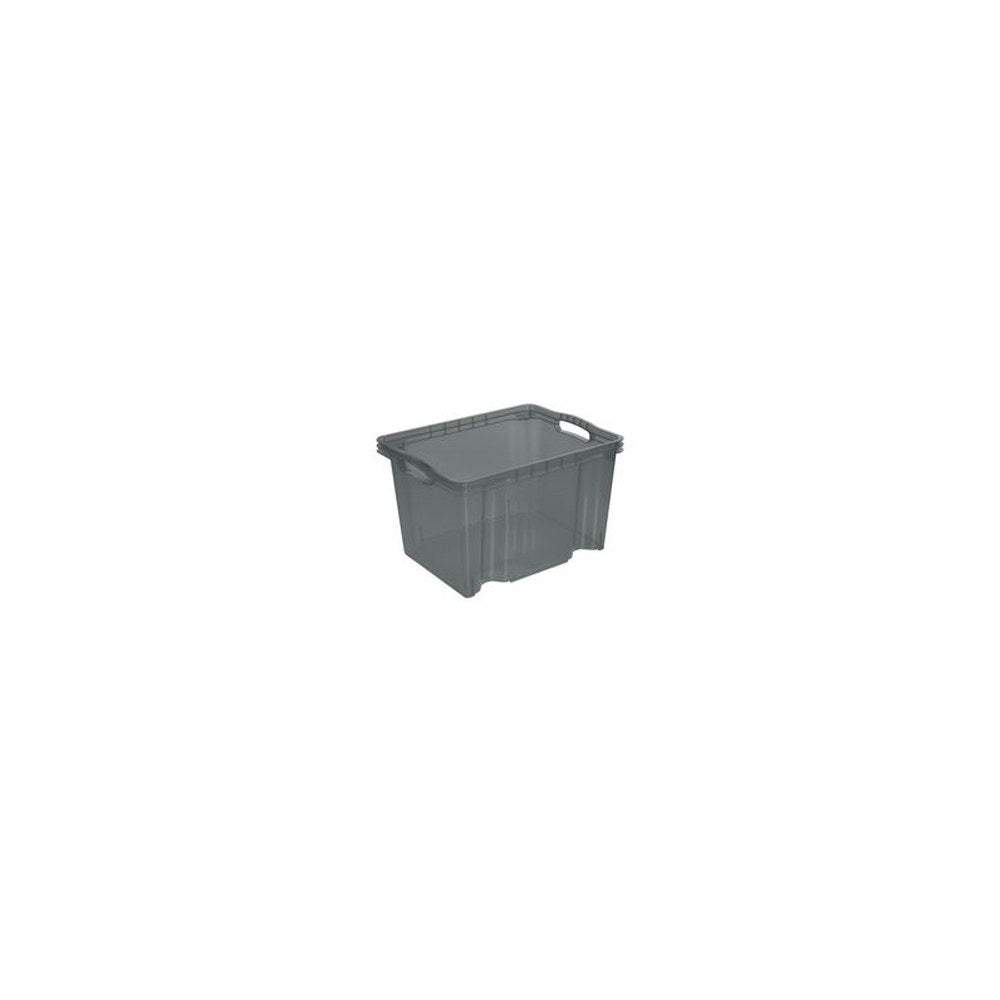 keeeper Boîte de rangement "franz" 13,5 litres, crystal-grey