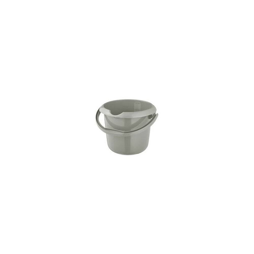 keeeper Seau "mika eco", rond, 5 litres, stone grey