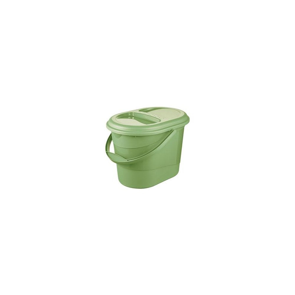 keeeper Seau à déchets bio "elsa eco" 13 litres, grass green