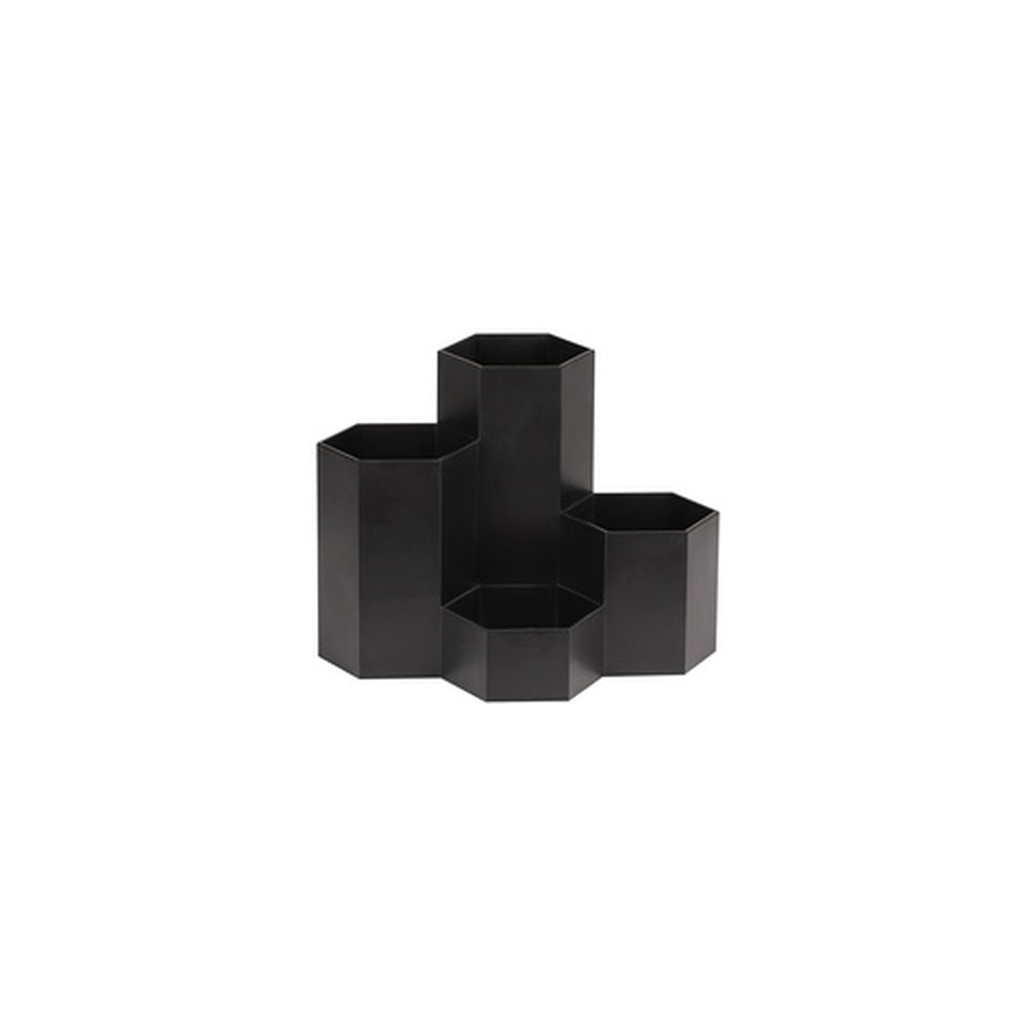 WEDO Multipot HONEYCOMB, 4 compartiments, PP, noir