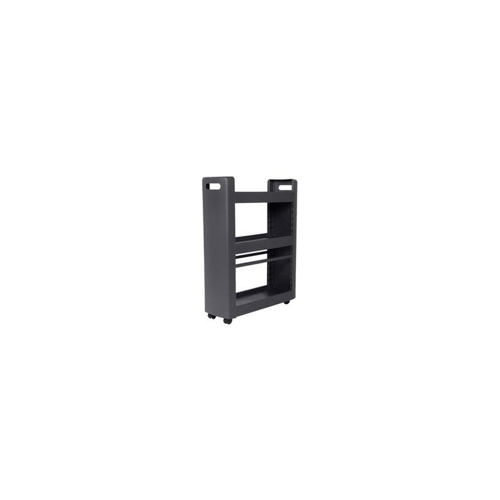 EDA Desserte mobile MOBILO, 3 tablettes, PP, anthracite