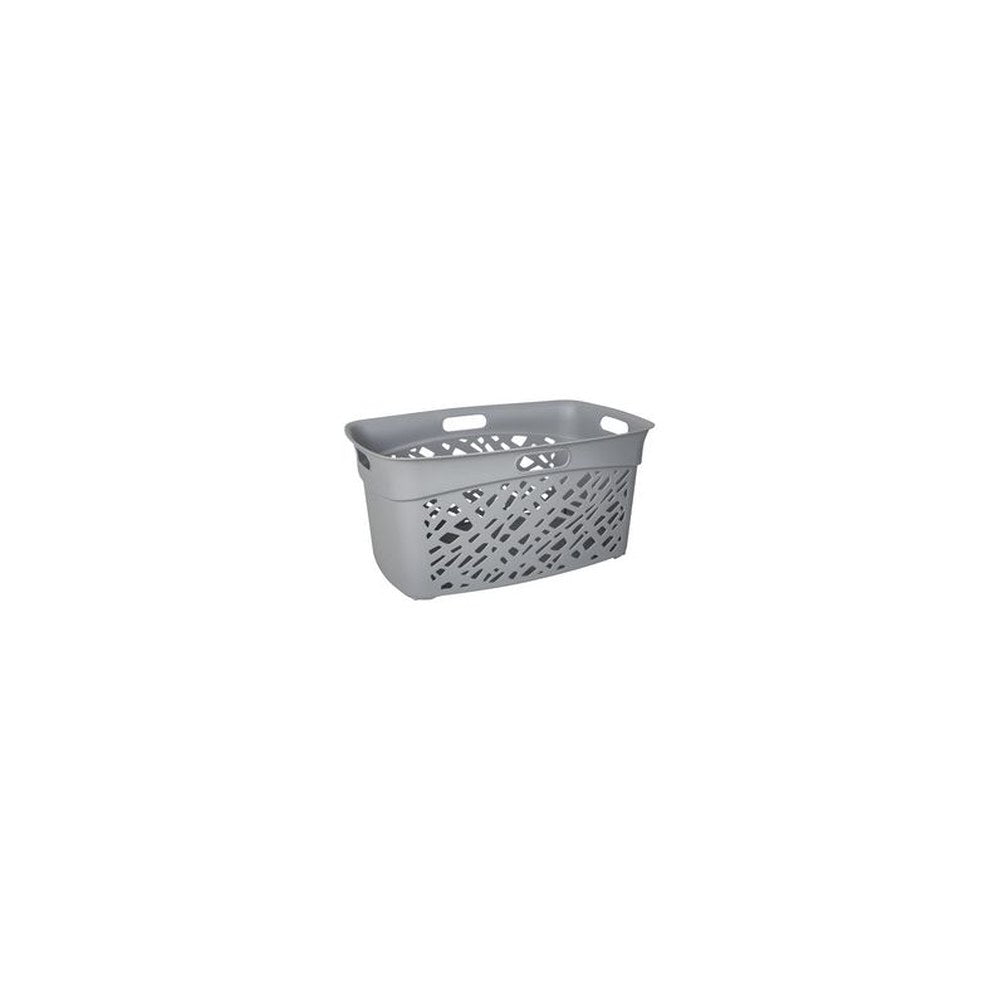 EDA Corbeille à linge ALMERIA, 45 litres, PP, gris