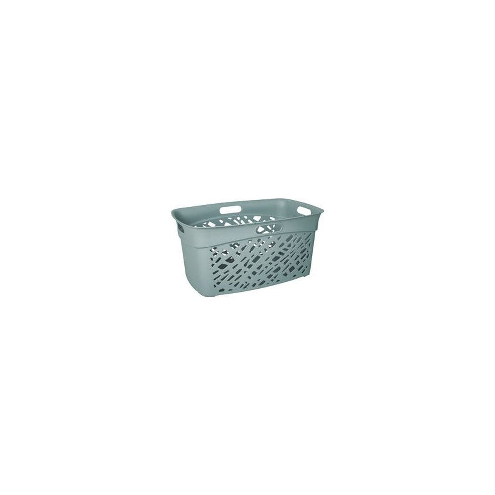 EDA Corbeille à linge ALMERIA, 45 litres, PP, vert eucalyptu