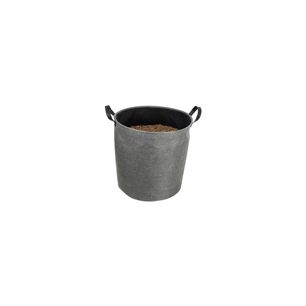EDA Sac pellets, en feutre, 60 litres, gris foncé