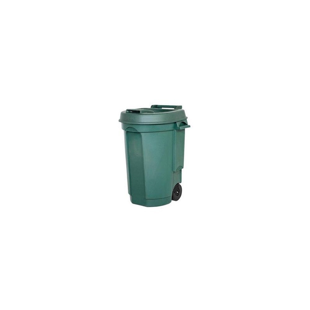 EDA Poubelle, 110 litres, plastique, vert