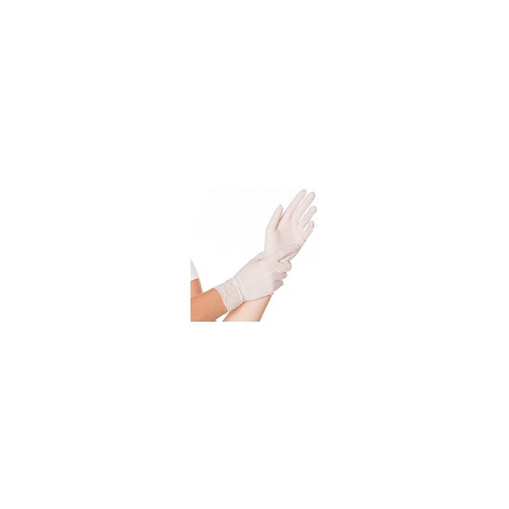 HYGOSTAR Gant en nitrile "SAFE PREMIUM", S, blanc