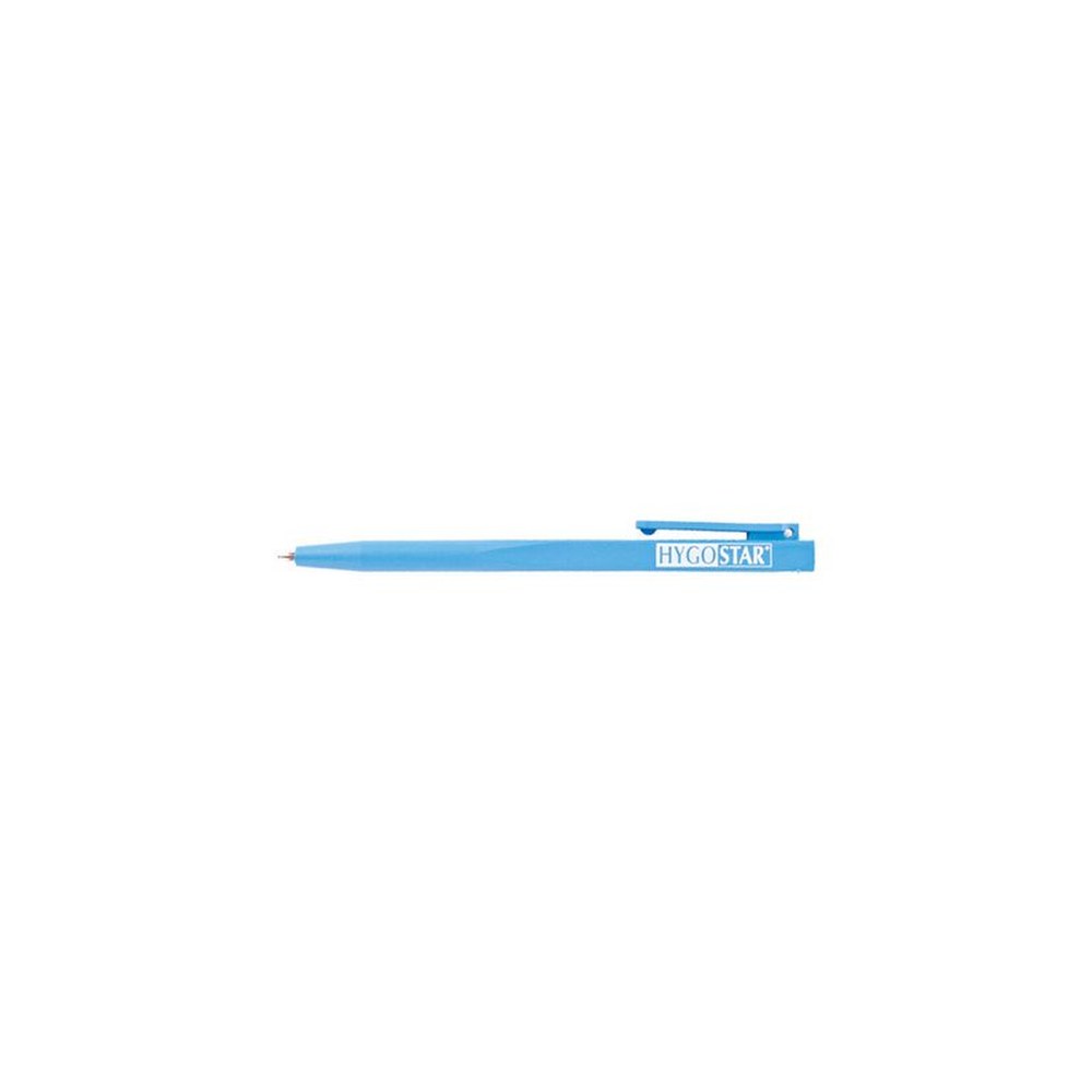 HYGOSTAR Stylo à bille ECONOMY, détectable, bleu