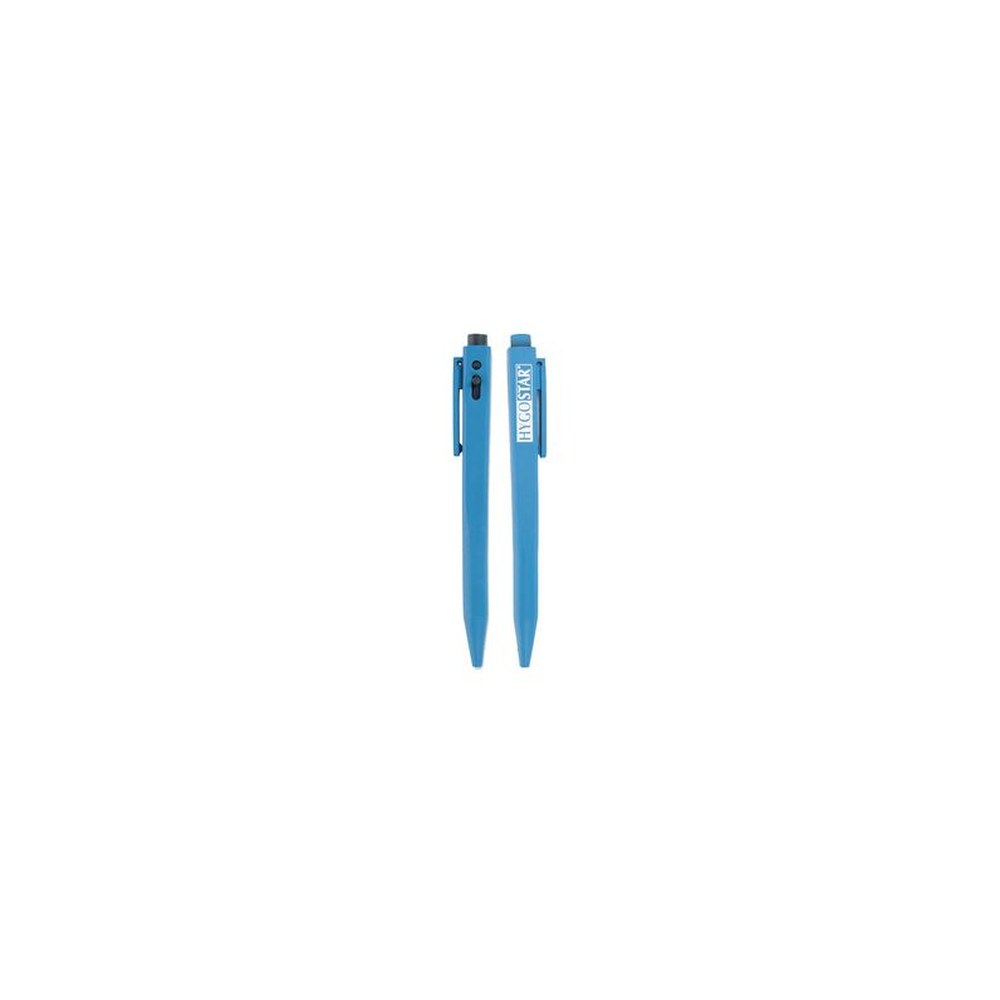 HYGOSTAR Stylo à bille rétractable DETECT, détectable, bleu