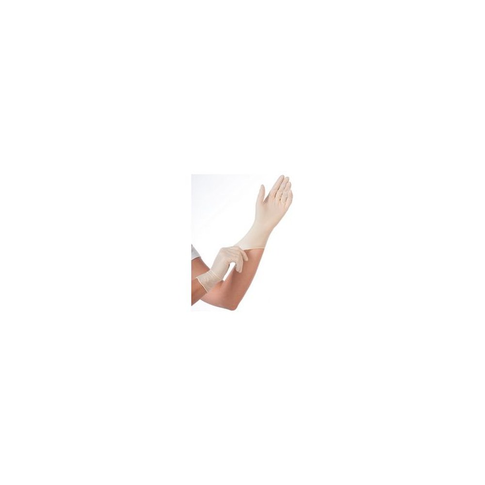 HYGONORM Gant en latex "SKIN LIGHT", L, blanc