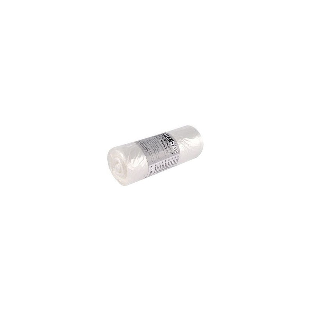 HYGOCLEAN Sac poubelle, 18 l, 8 microns, transparent