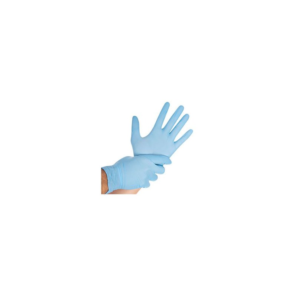 HYGOSTAR Gant d'examen SAFE VIRUS, M, bleu