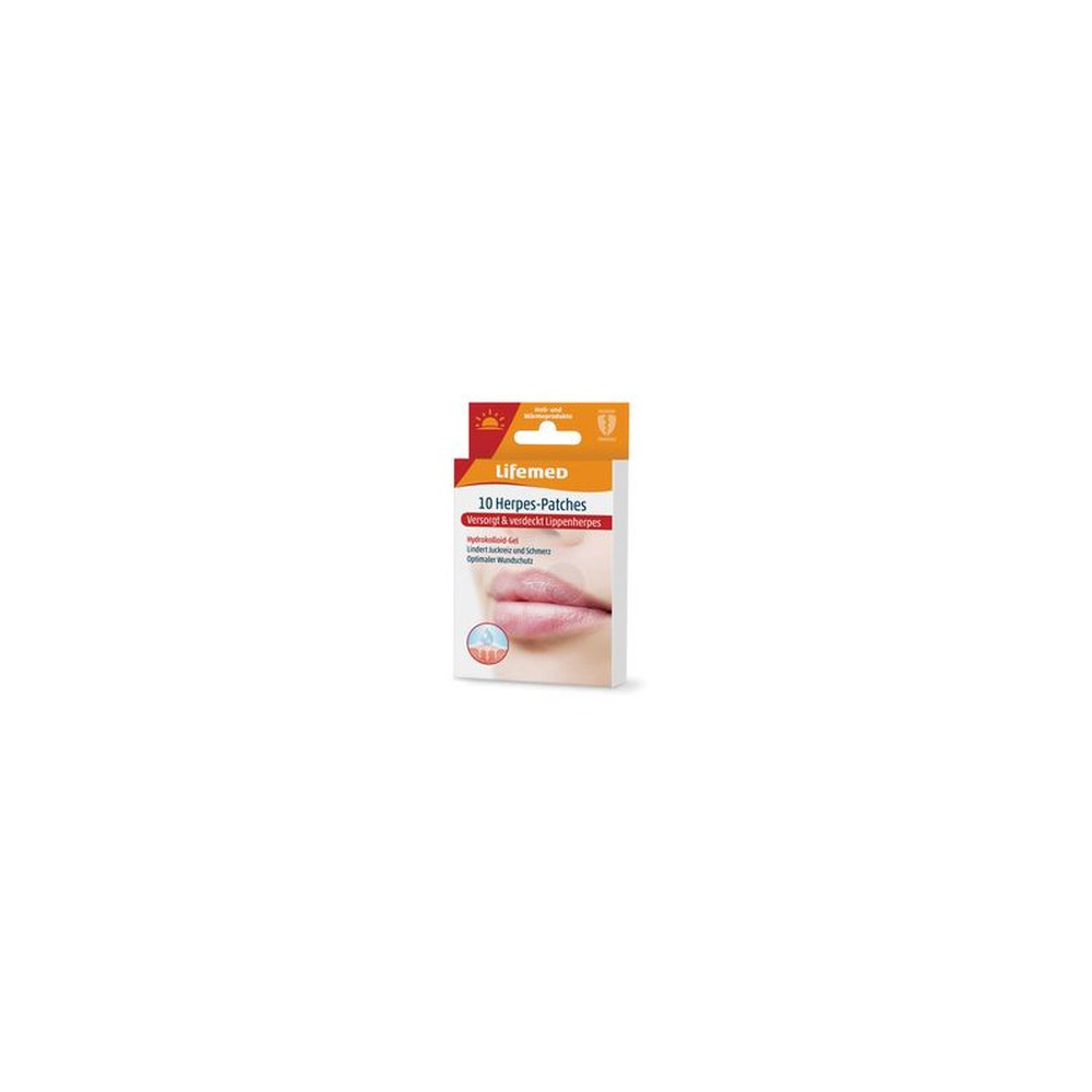 Lifemed Patch contre les boutons de fièvre, transparent