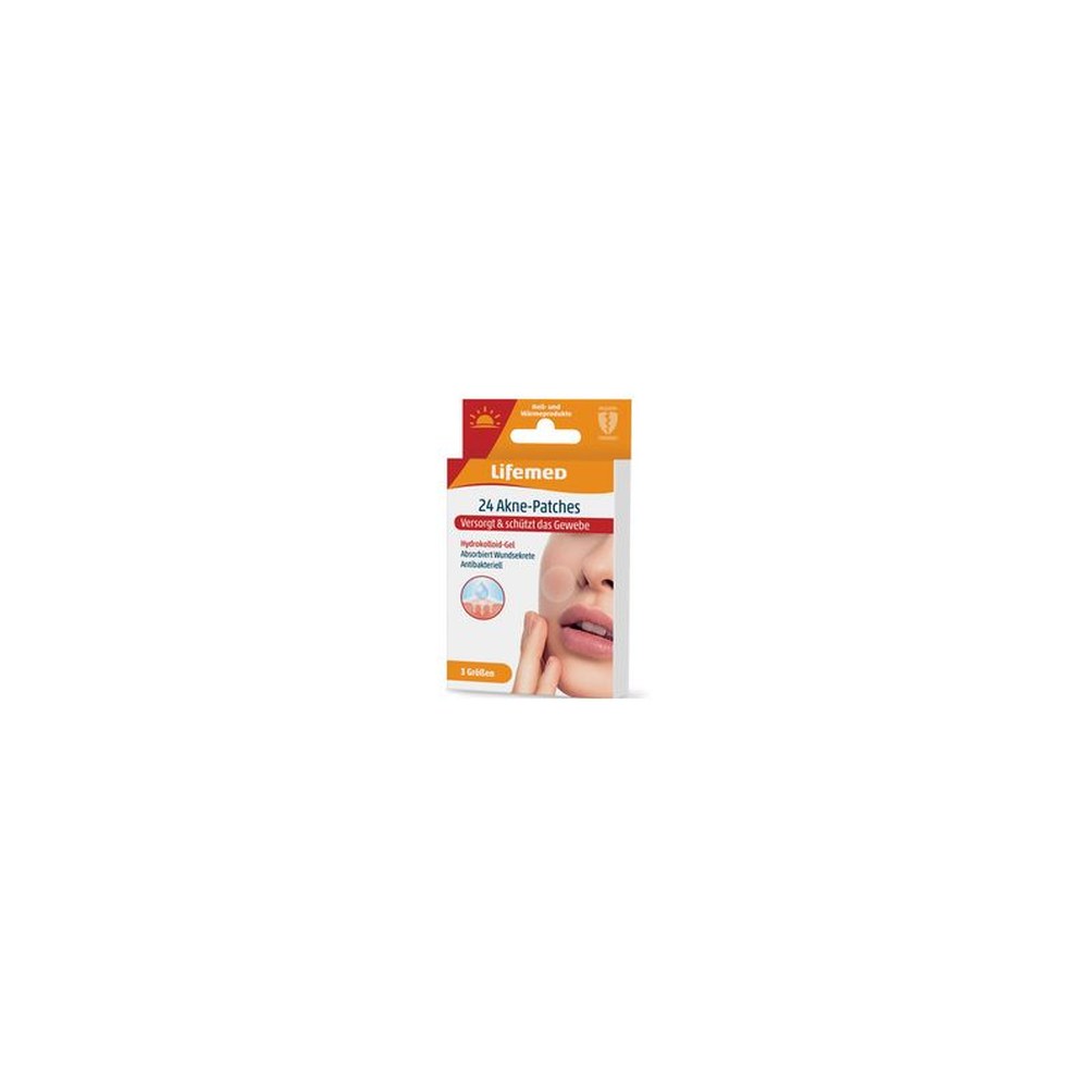 Lifemed Patch contre l'acné, 3 tailles, transparent