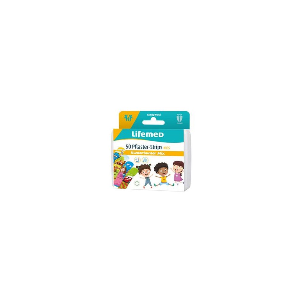 Lifemed Pansement pour enfants "Mix", boîte de 50