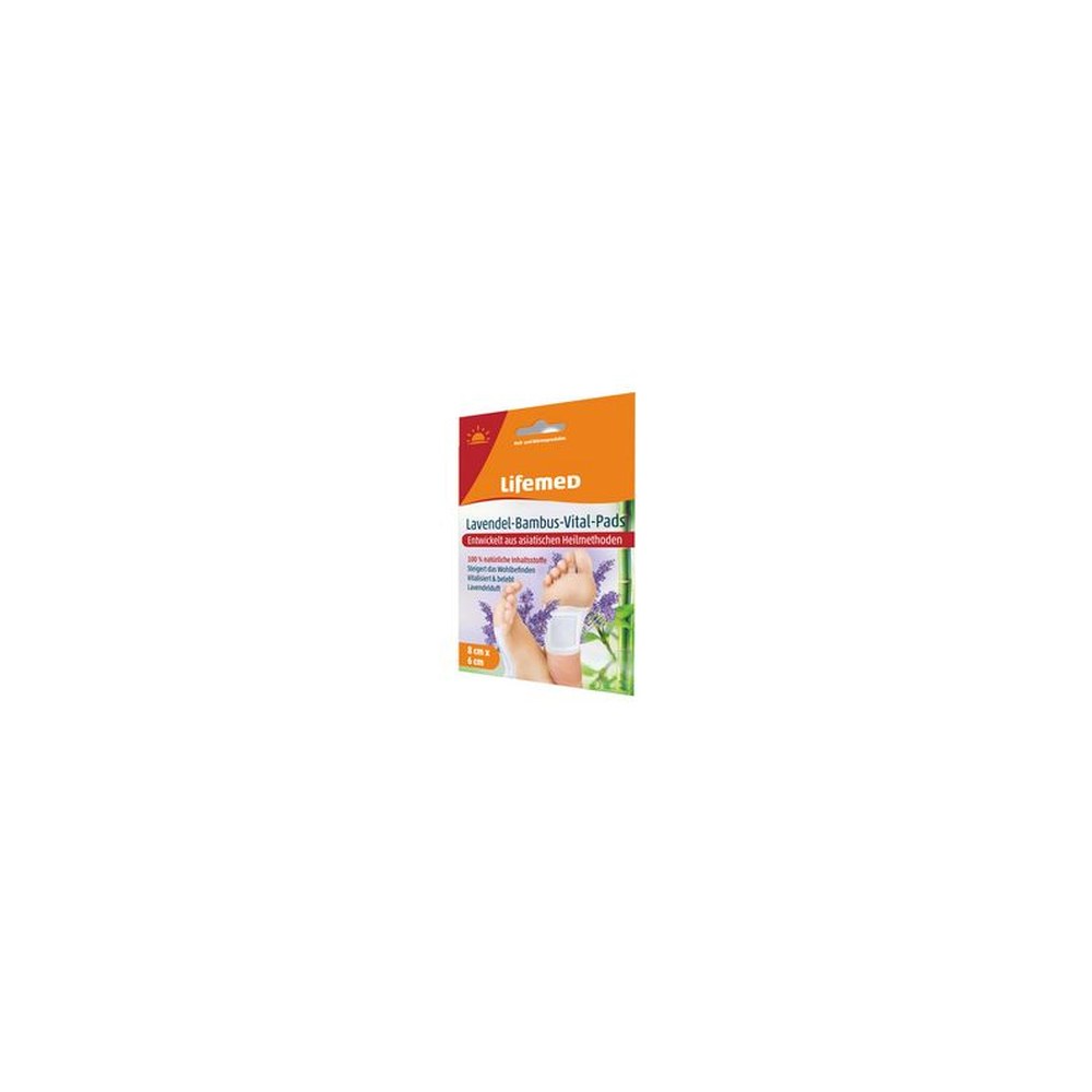 Lifemed Compresses vitales Bambou Lavande, pack de 2