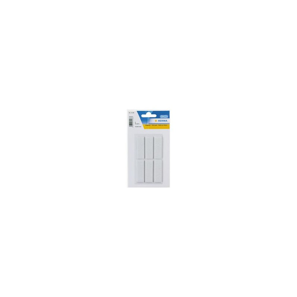 HERMA HOME Patin en feutre, 15 x 45 mm, blanc