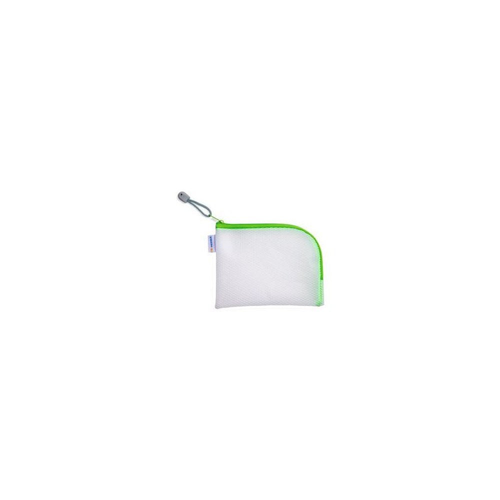 HERMA Pochette à fermeture à zip "Mesh Bags", A6, vert