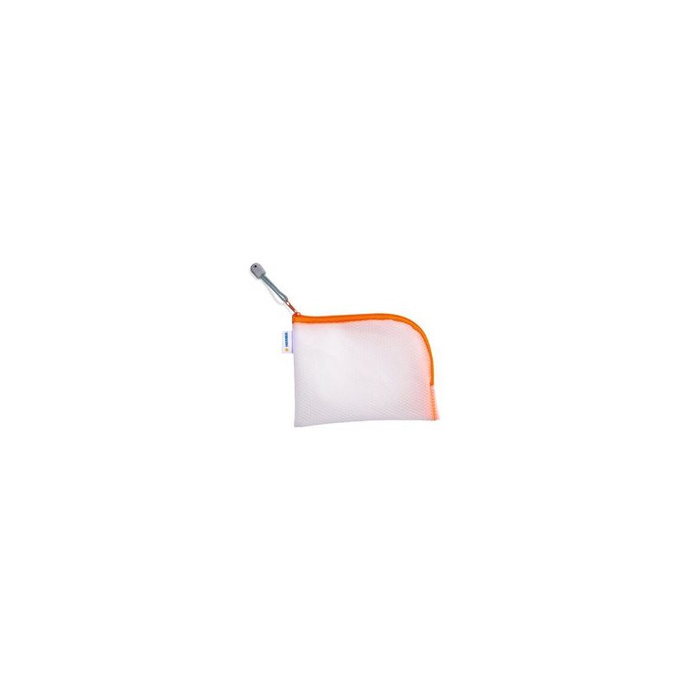 HERMA Pochette à fermeture à zip "Mesh Bags", A6, orange