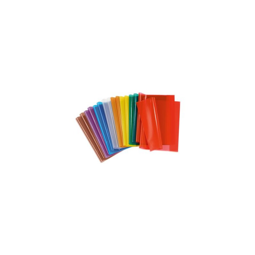 HERMA Heftschoner, DIN A5, aus PP, transparent-orange x25