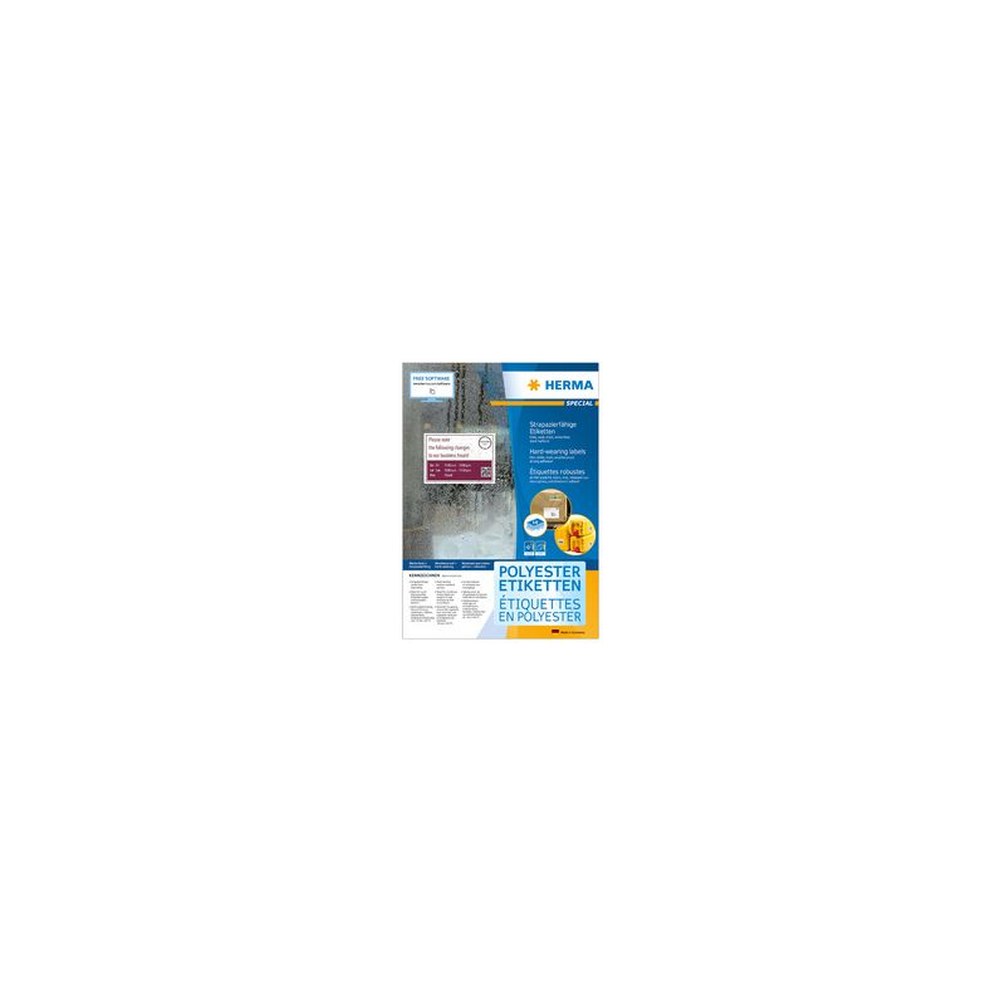 HERMA Étiquette en film SPECIAL, 48,3 x 25,4 mm, blanc