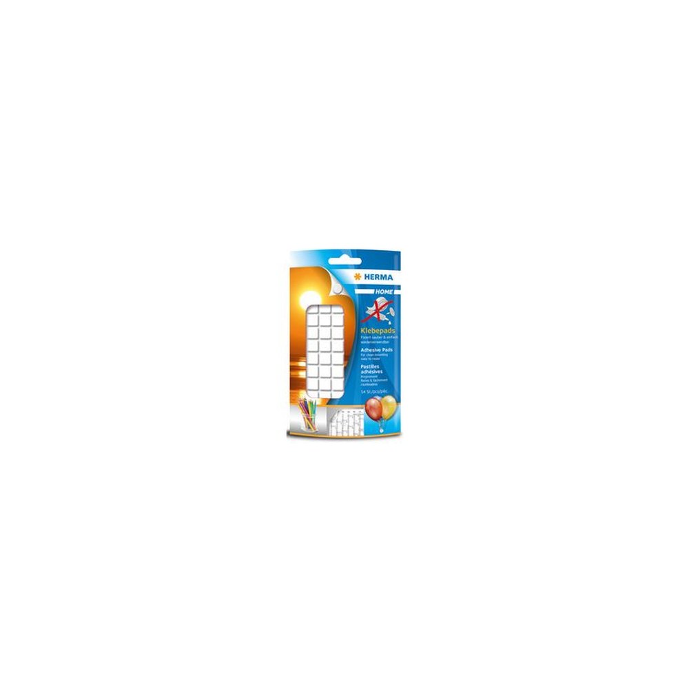 HERMA Pastille adhésive, amovible, réutilisable, blanc