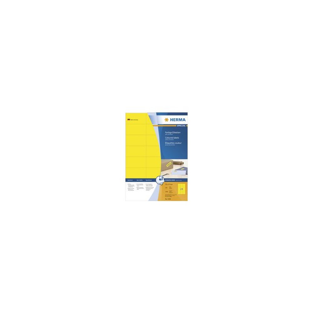 HERMA Etiquette universelle SPECIAL, 105 x 42,3 mm, rouge