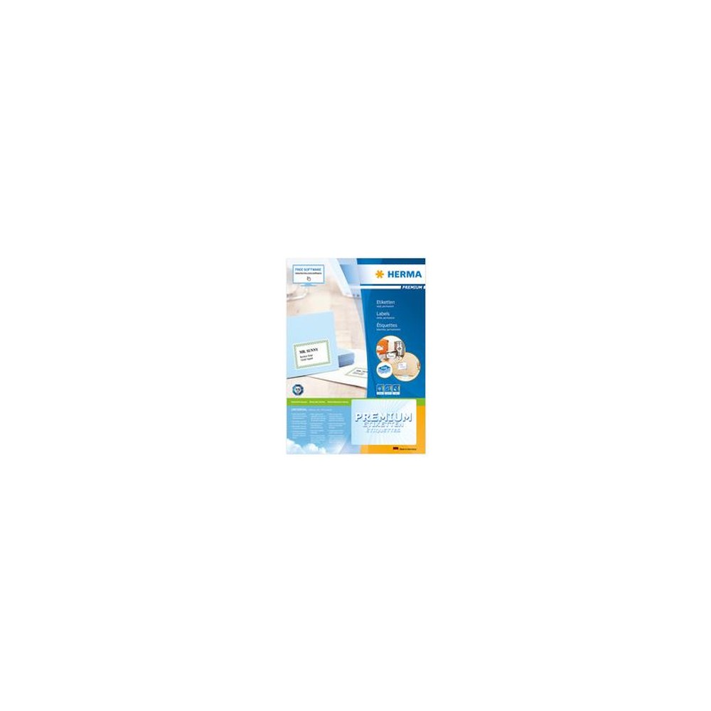 HERMA Étiquette universelle PREMIUM, 70 x 41 mm, blanc
