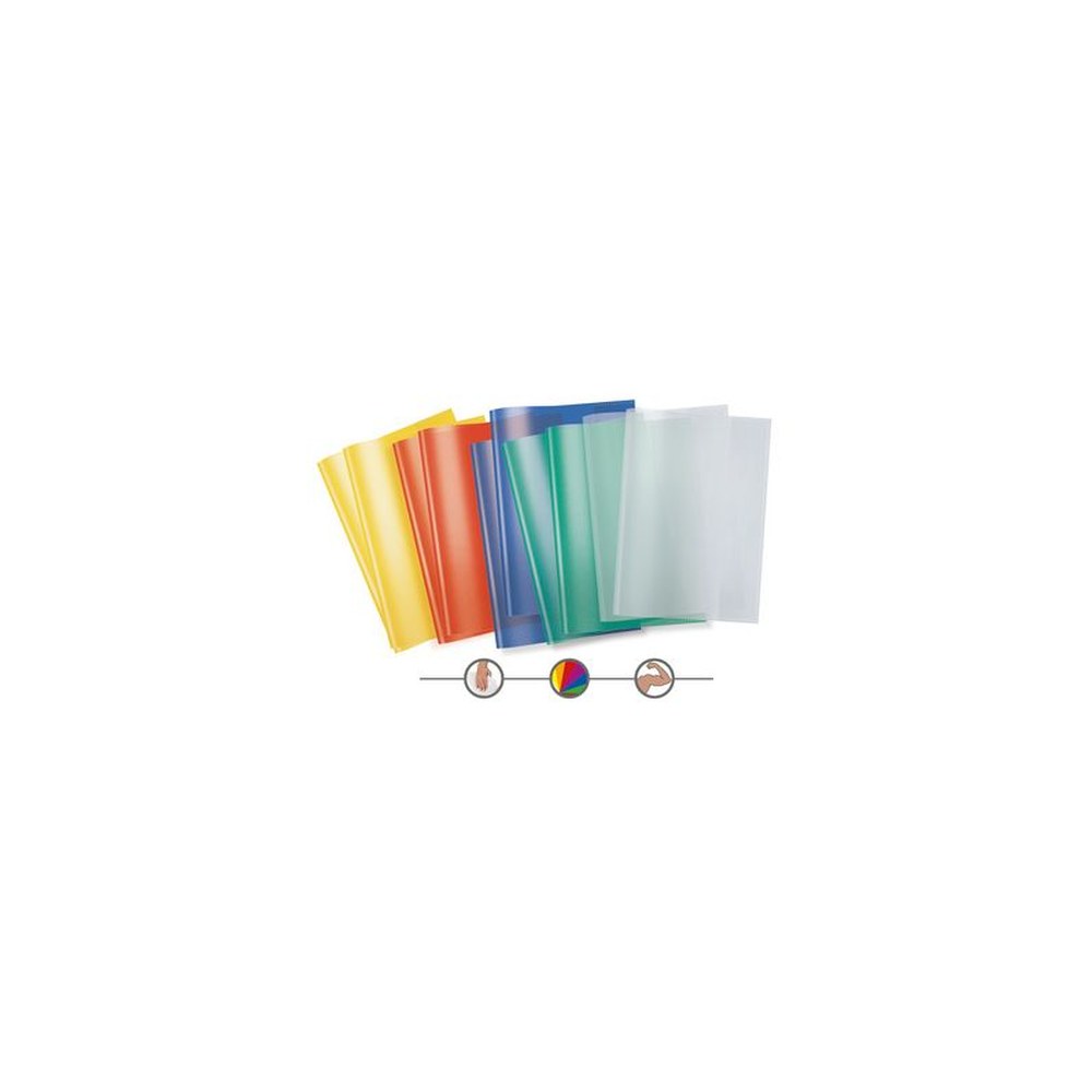 HERMA Protège-cahier transparent, A4, en PP, set de 10