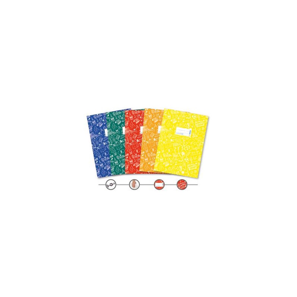 HERMA Protège-cahier Schoolydoo, A5, en PP, set de 5