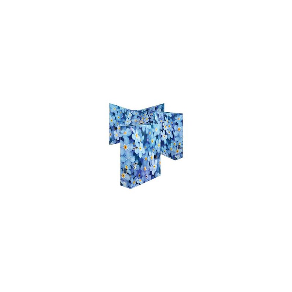 HERMA Classeur à motifs fleurs "Blue Flowers", A4