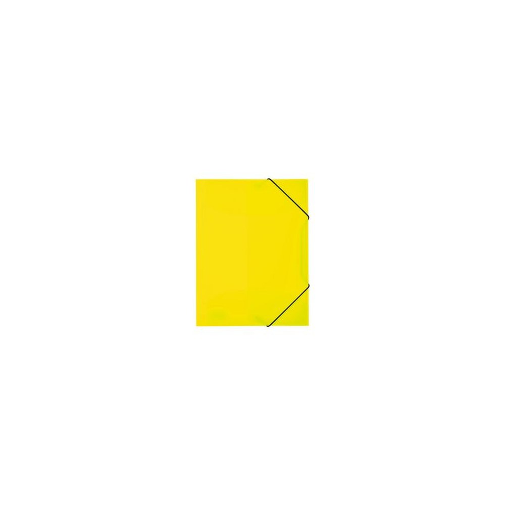 HERMA Chemise à élastiques, en PP, A4, jaune fluo