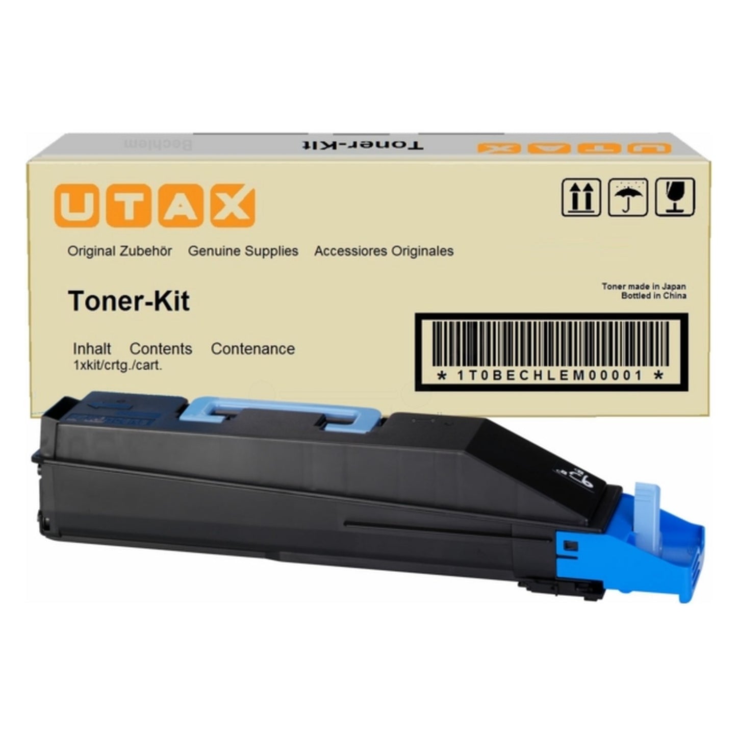 Toner d'origine Utax 652510011 - cyan