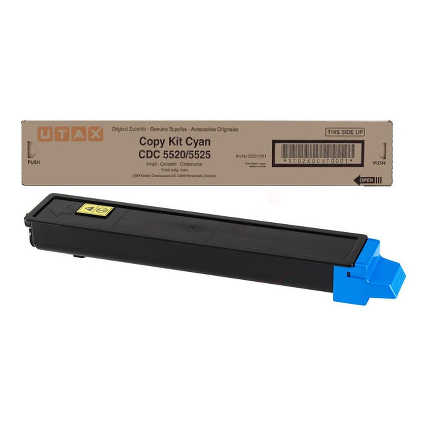 Toner d'origine Utax 652511011 - cyan