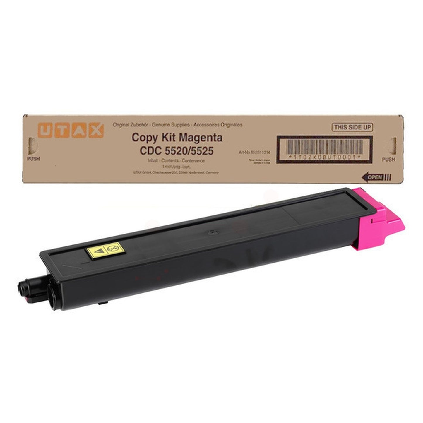 Toner d'origine Utax 652511014 - magenta