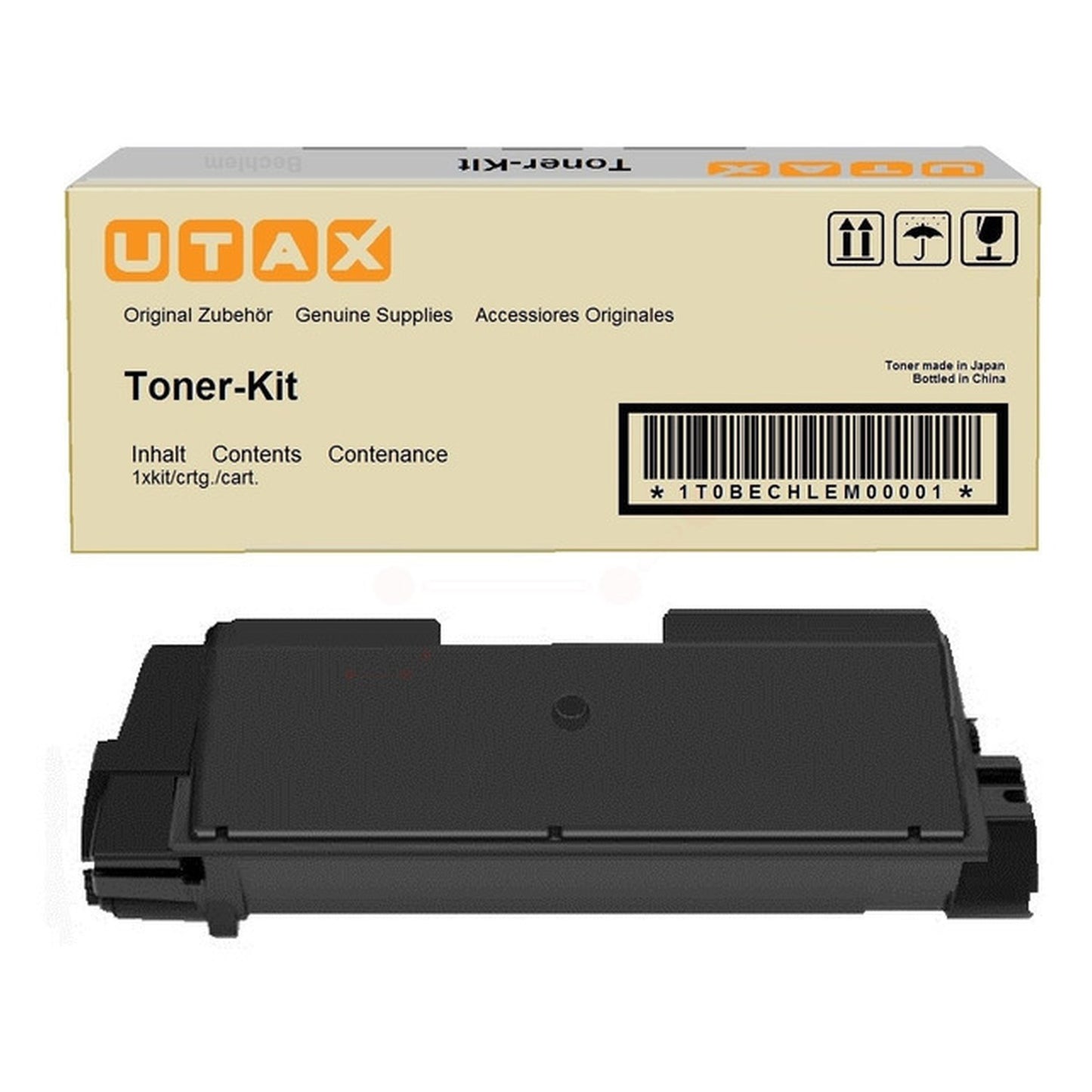 Toner d'origine Utax 652611010 - noir
