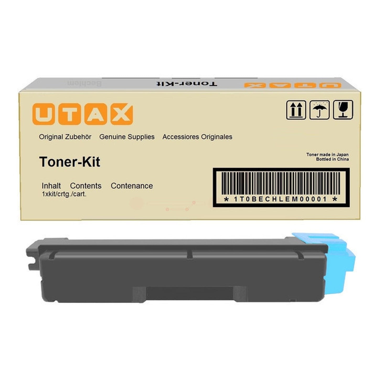 Toner d'origine Utax 652611011 - cyan