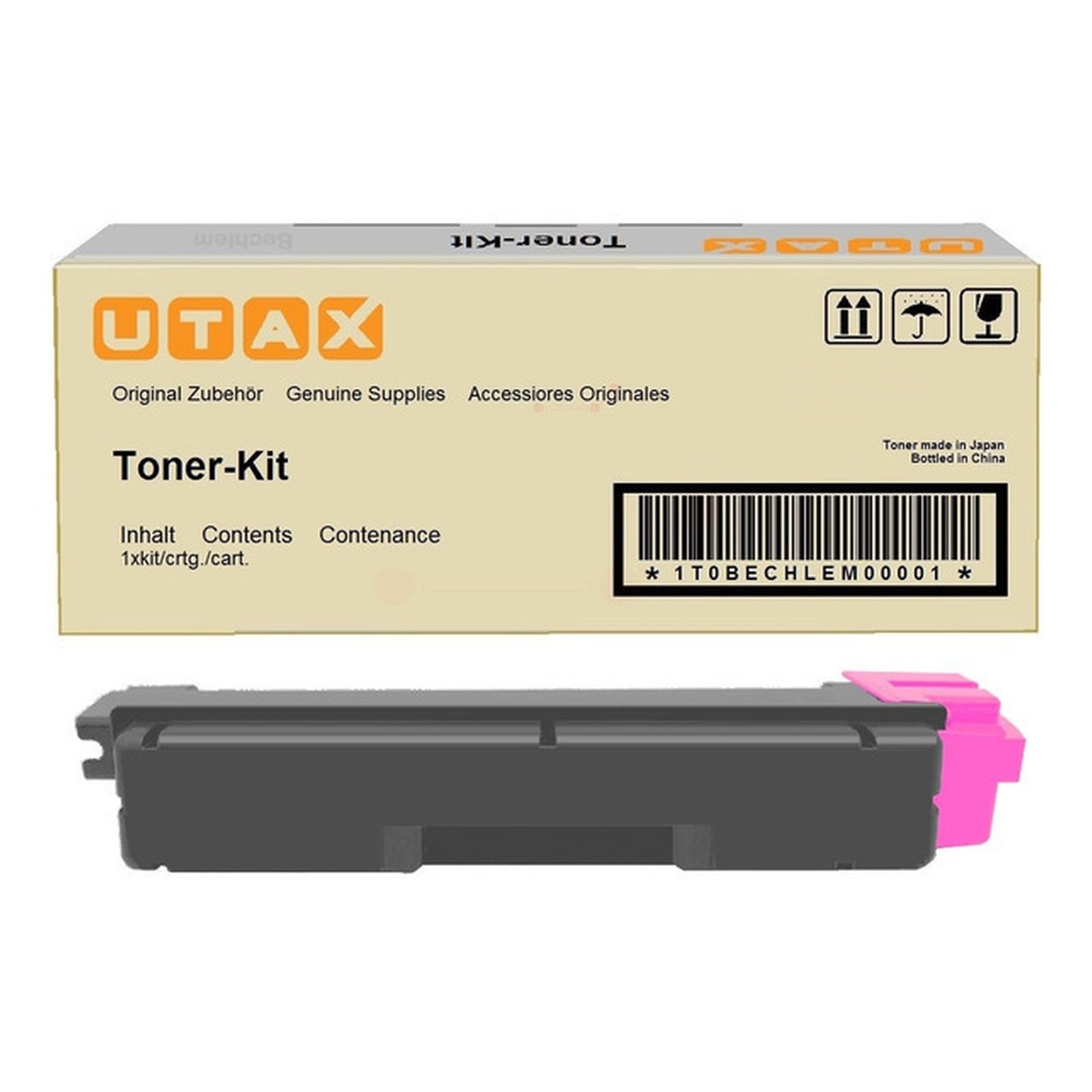 Toner d'origine Utax 652611014 - magenta