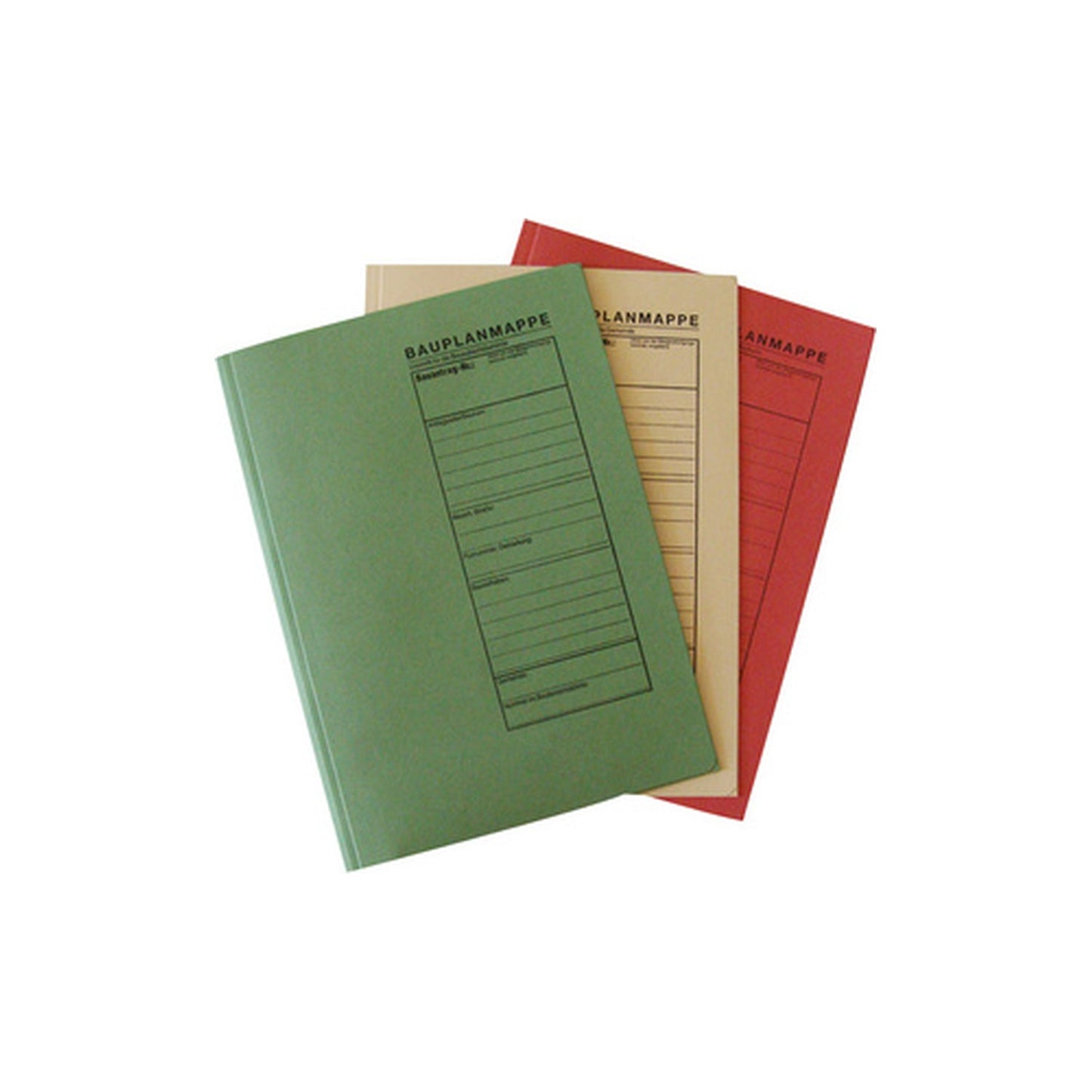 RNK Verlag Bauplanmappe, (B)230 x (H)318 mm, farbig sortiert