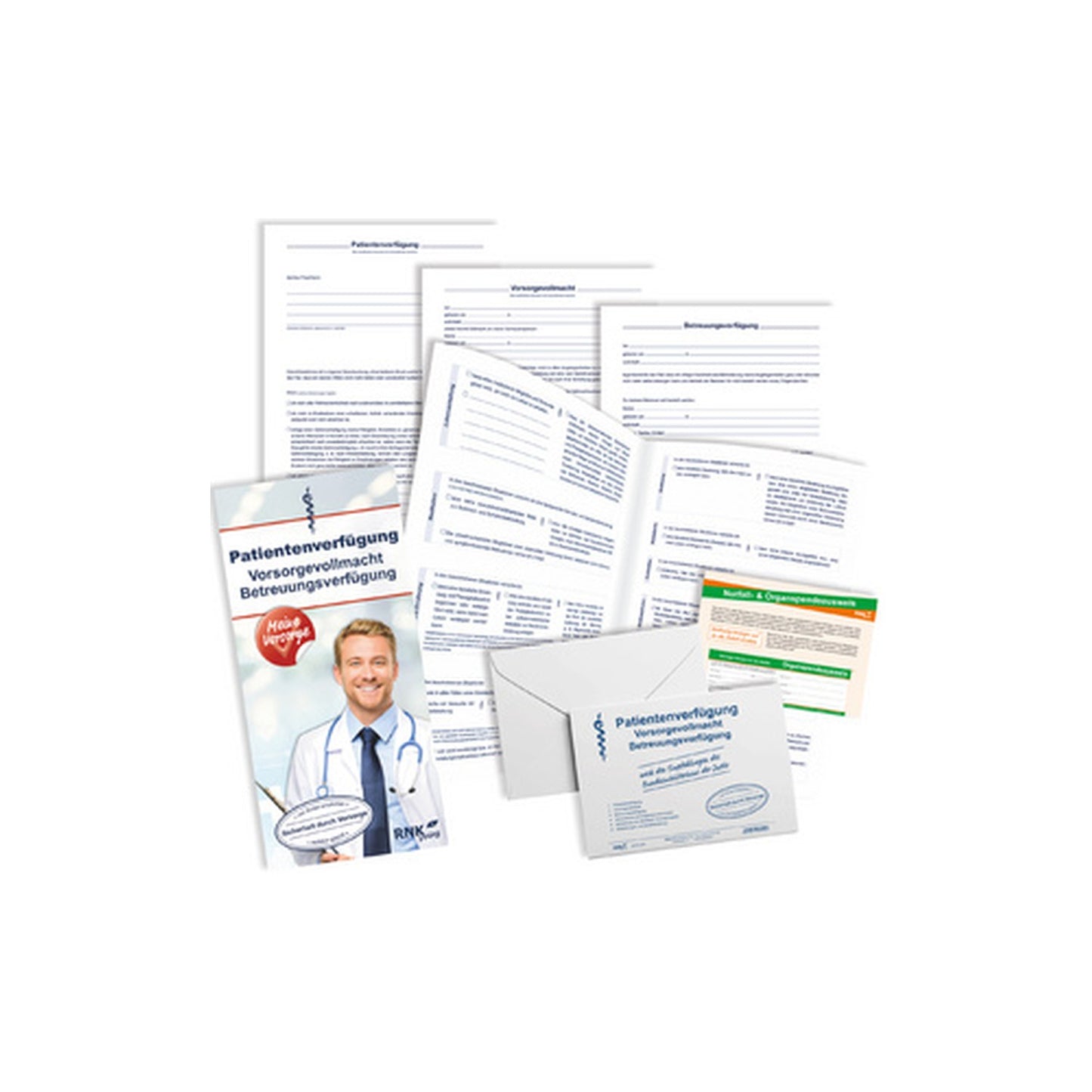 RNK Verlag Vordruck "Patientenverfügung", 220 x 162 mm