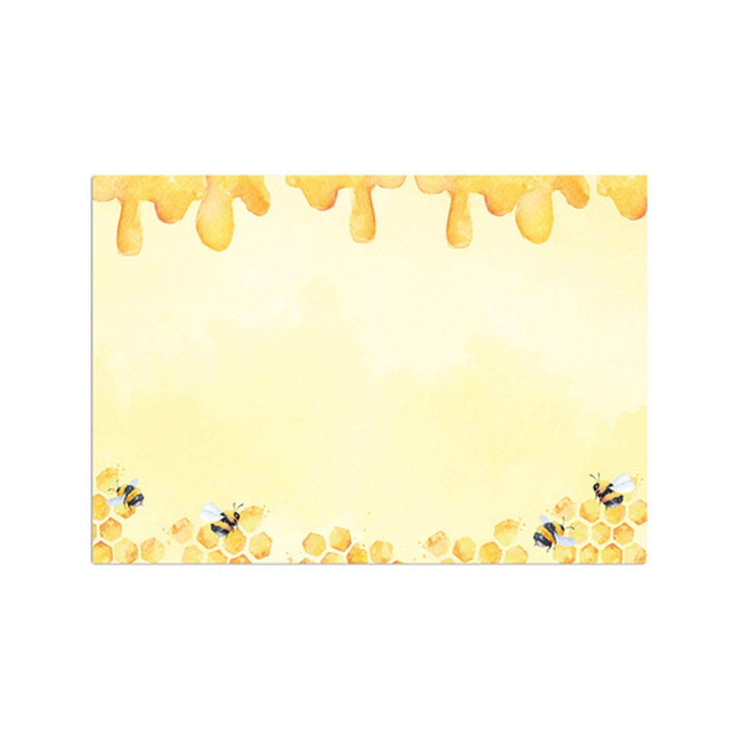 RNK Verlag Sous-mains en papier "Honey", uni
