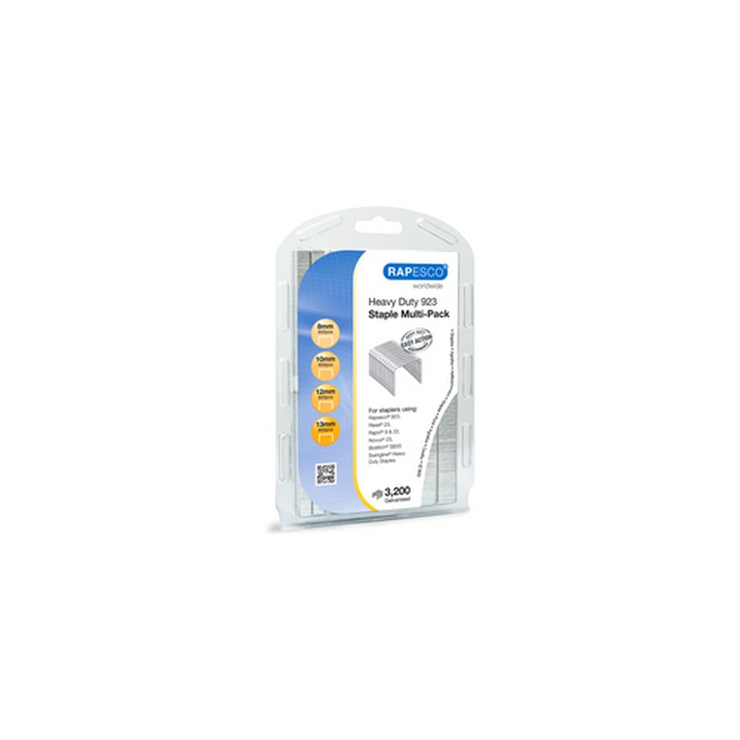 RAPESCO Agrafes 923/12, 1.000 pièces, galvanisé