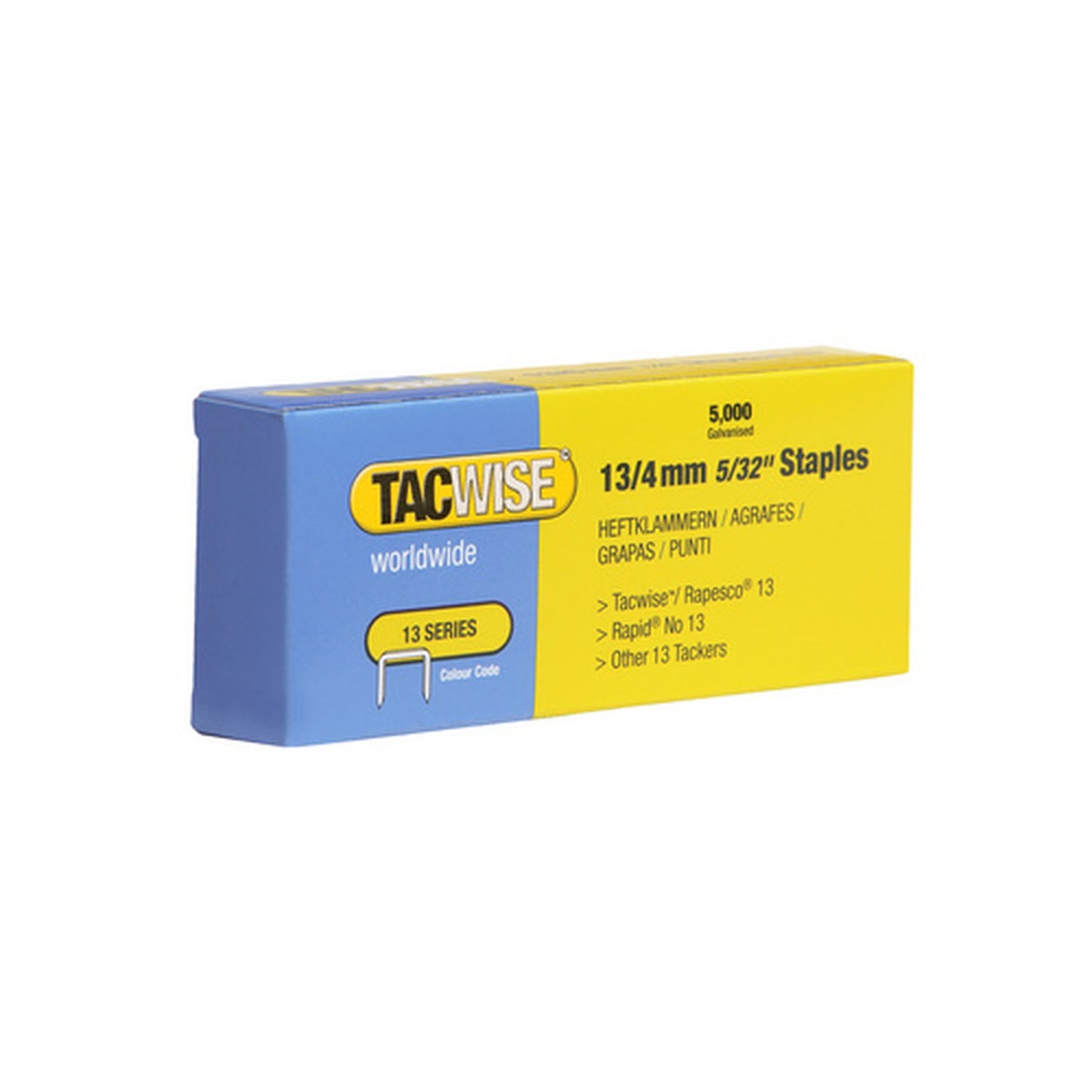 TACWISE Agrafes 13/14 mm, fin, galvanisé