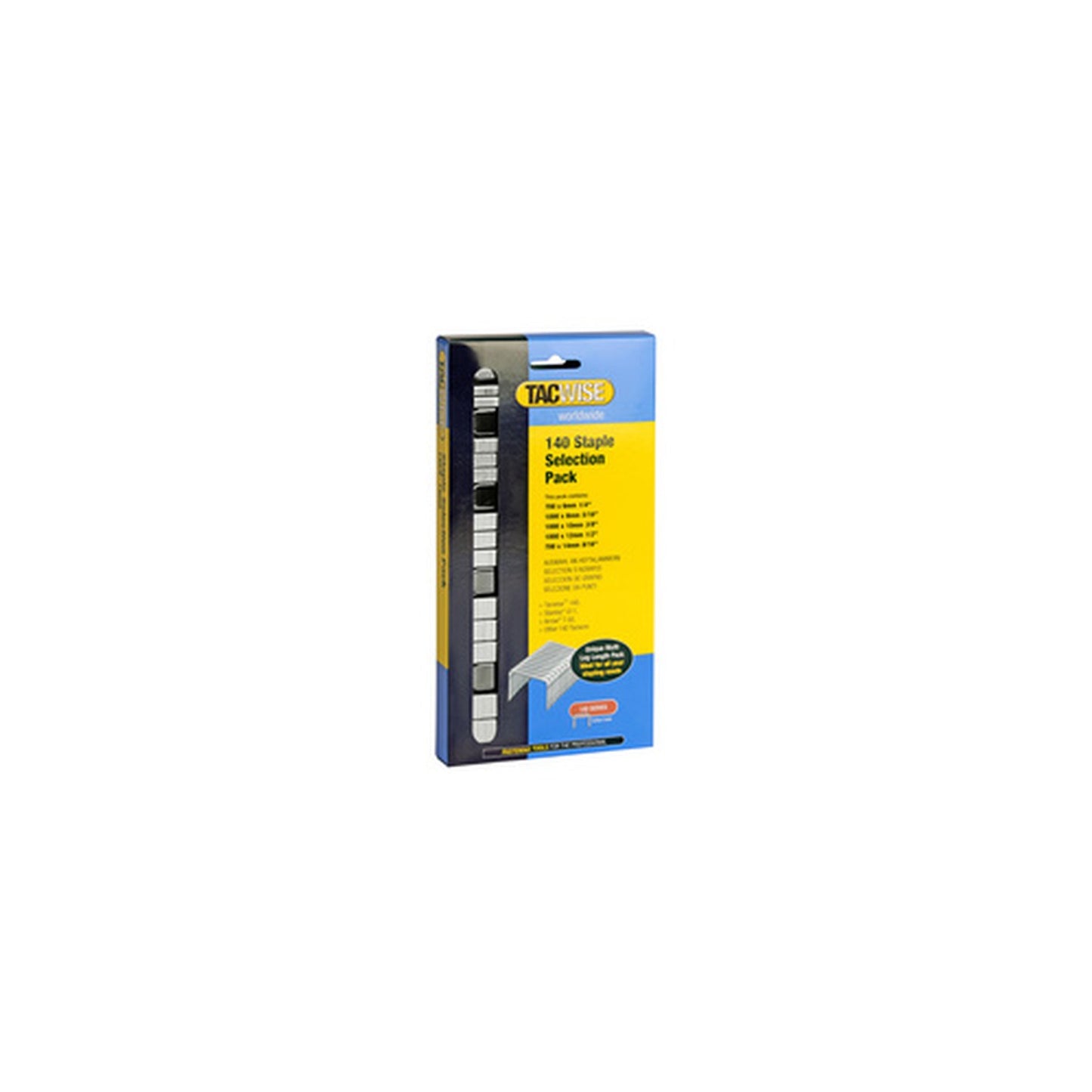 TACWISE Multipack d'agrafes 140/6+8+10+12+14, galvanisé