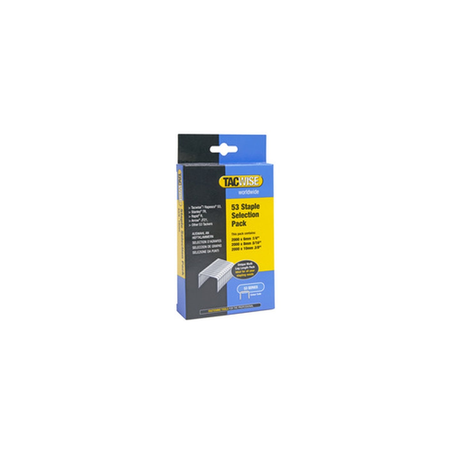 TACWISE Agrafes multipack 53, galvanisé