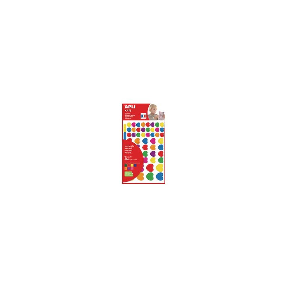 APLI kids Gommettes "Rond", assorti