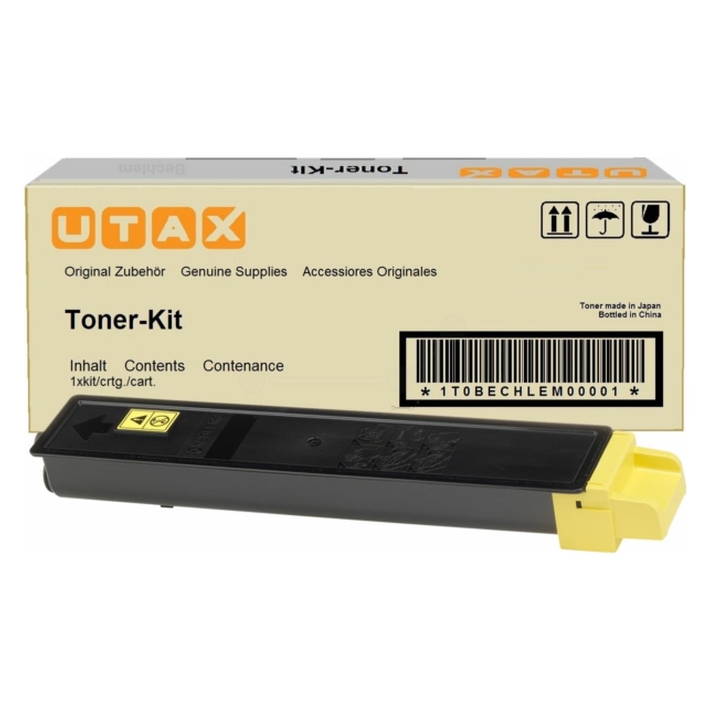 Toner d'origine Utax 662511016 / CK-8510 Y - jaune