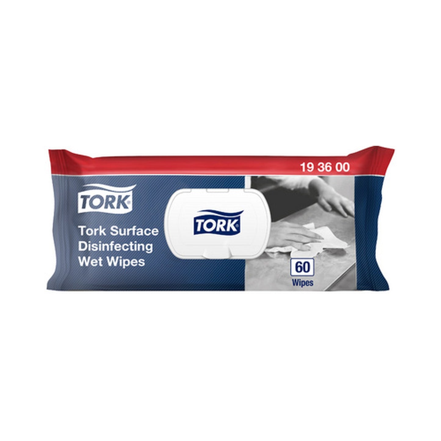 TORK Lingette désinfectante pour surfaces, 180 x 200 mm