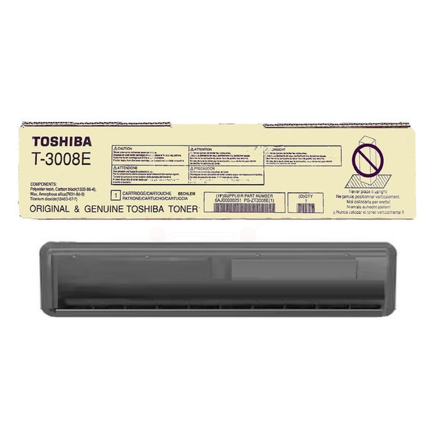 Toner d'origine Toshiba 6AJ00000151 / T-3008 E - noir